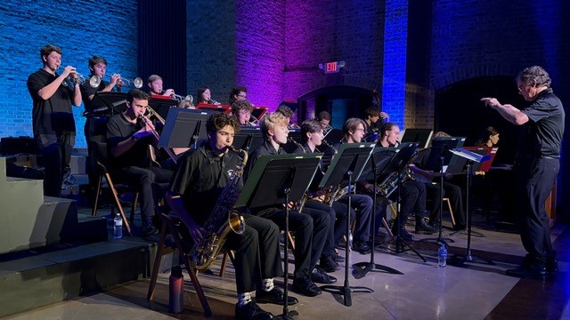 Knoxville Jazz Youth Orchestra in concert in December 2022