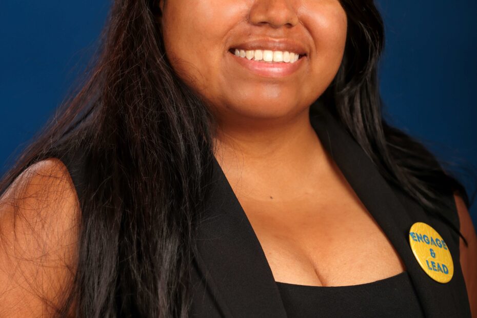 Headshot of Maria Ortiz Quinones, Student Activities Board president for 2023-2024