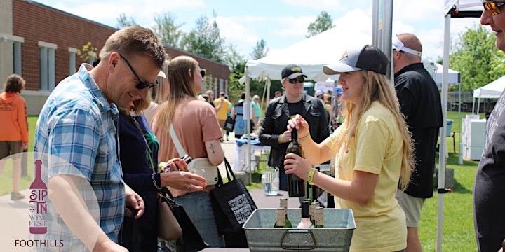 Festivalgoers sample Tennessee wines, mead and hard cider at Sip TN The Foothills 2023 on Pellissippi State's Blount County Campus. The event returns this April.