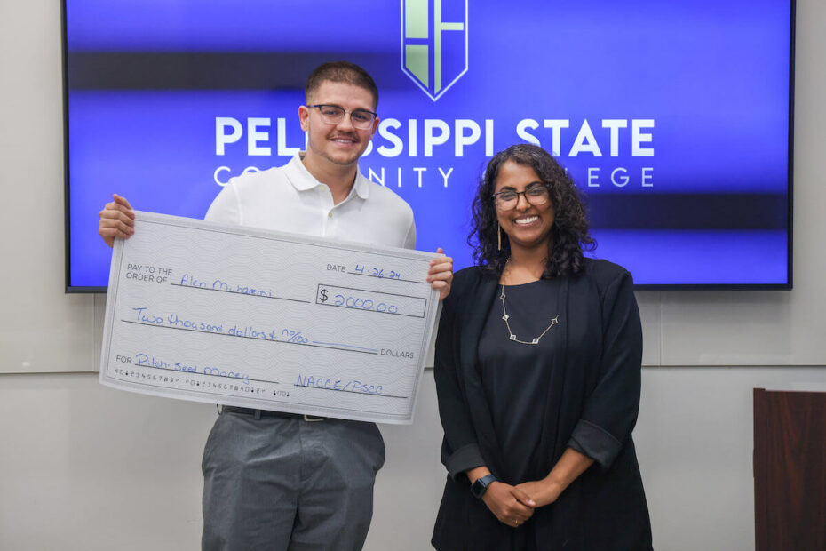 Alen Muharemi has earned a $2,000 grant for his pitch in an entrepreneurial competition.